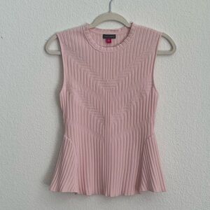 Sleeveless Peplum Top